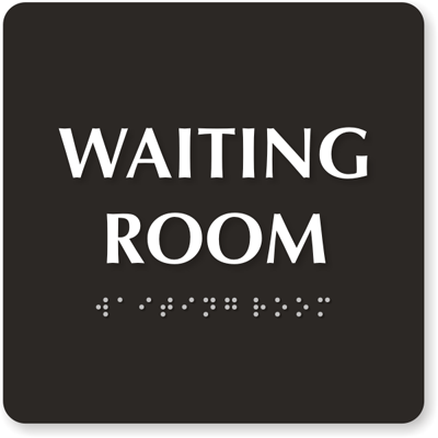 waiting-room-braille-engraved-sign-se-2730